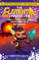 book cover for Book Three: Part 2 Herobrine’s Message