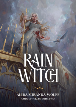book cover for Rain Witch