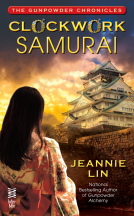 book cover for CLOCKWORK SAMURAI