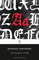 book cover for The Scarlet Letter