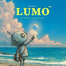 book cover for LUMO A Friendly Robot's Journey Through Memory