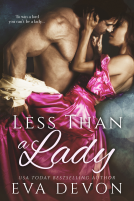 book cover for Less Than a Lady