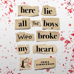 book cover for Here Lie All the Boys Who Broke My Heart