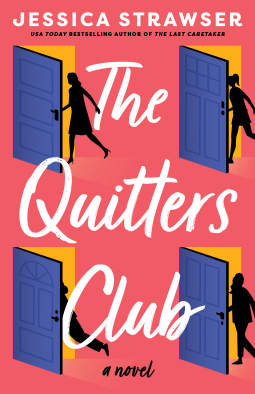 book cover for The Quitters Club