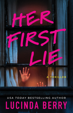 book cover for Her First Lie