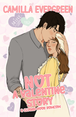 book cover for NOT a Valentine Story