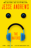 book cover for The Haters
