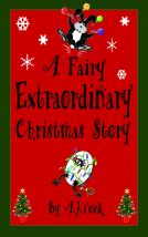 book cover for A Fairy Extraordinary Christmas Story 