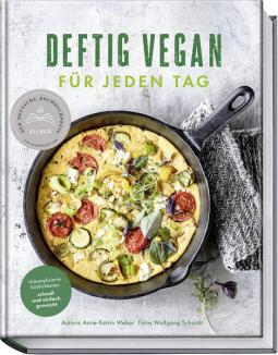 Buchcover für Deftig vegan für jeden Tag