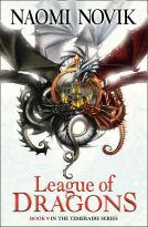 book cover for League of Dragons