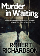 book cover for Murder in Waiting
