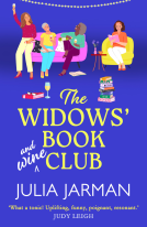 book cover for The Widows' Book Club