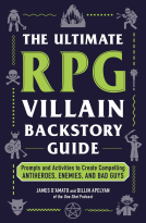 book cover for The Ultimate RPG Villain Backstory Guide