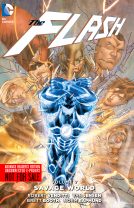book cover for The Flash Vol. 7: Savage World (The New 52)