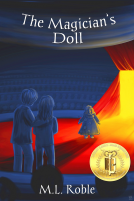 book cover for The Magician's Doll
