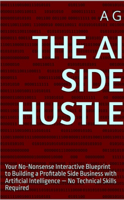 book cover for The AI Side Hustle