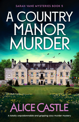 book cover for A Country Manor Murder (Sarah Vane Mysteries Book 5)