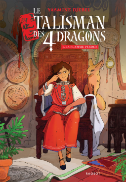 Couverture du livre pour Le talisman des 4 dragons