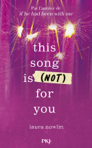 Couverture du livre pour This song is (not) for you