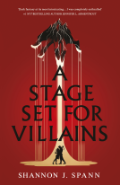 book cover for A Stage Set  for Villains