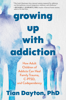 book cover for Growing Up with Addiction