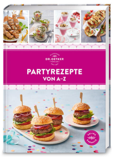 Buchcover für Partyrezepte von A–Z