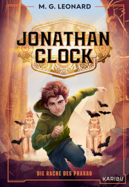 Buchcover für Jonathan Clock (Band 1) – Die Rache des Pharao