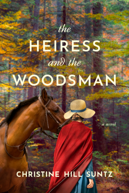 book cover for The Heiress and the Woodsman