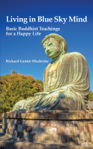 book cover for Living in Blue Sky Mind