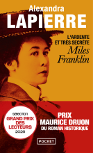 Couverture du livre pour L'ardente et très secrète Miles Franklin