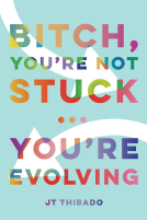 book cover for Bitch, You're Not Stuck...You're Evolving