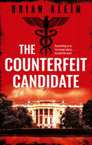 book cover for The Counterfeit Candidate