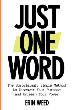 book cover for Just One Word