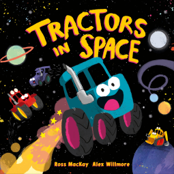 book cover for Tractors in Space