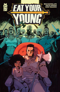 book cover for Eat Your Young