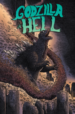 book cover for Godzilla in Hell