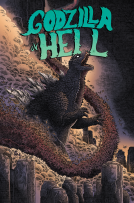 book cover for Godzilla in Hell