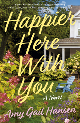 book cover for Happier Here With You