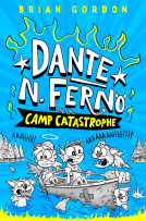 book cover for Dante N. Ferno: Camp Catastrophe