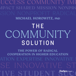book cover for The Community Solution