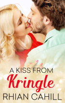 book cover for A Kiss From Kringle