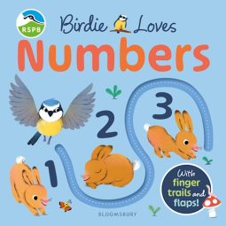 book cover for RSPB Birdie Loves Numbers