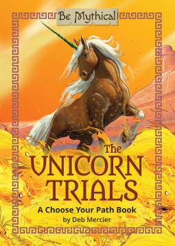 book cover for The Unicorn Trials