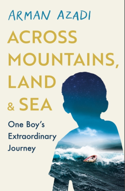 book cover for Across Mountains, Land and Sea