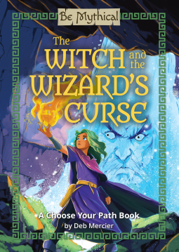 book cover for The Witch and the Wizard’s Curse