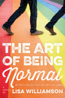 book cover for The Art of Being Normal