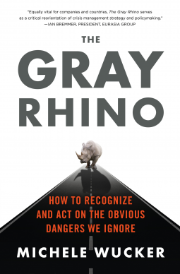 book cover for The Gray Rhino