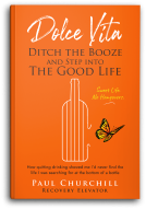 book cover for Dolce Vita: Ditch the Booze and Step Into the Good Life