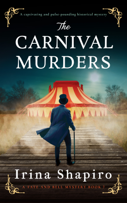 book cover for The Carnival Murders