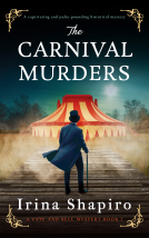 book cover for The Carnival Murders